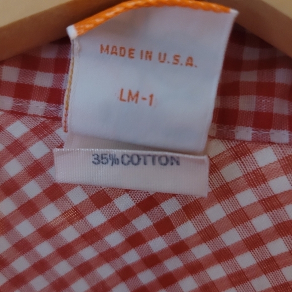 Vintage 1970's Maverick Western Plaid Snap Front Shirt  Snaps - Picture 12 of 12